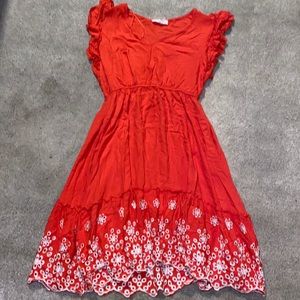 Women’s dress  red colored XS